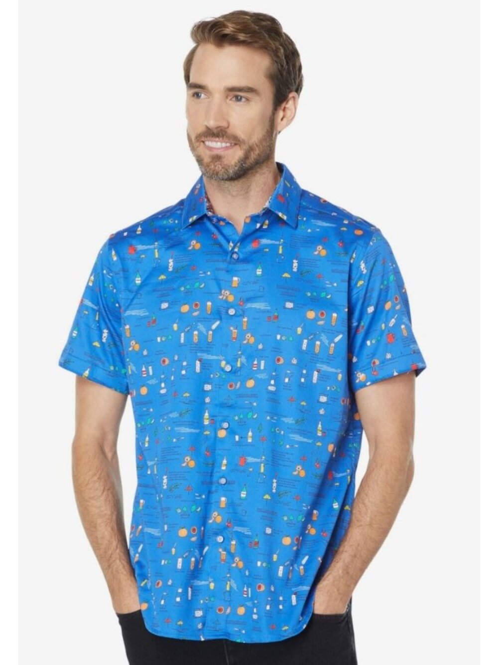 Robert Graham Brunch Short Sleeve Shirt Classic Fit Men's Size 2XL New W/ Tags!